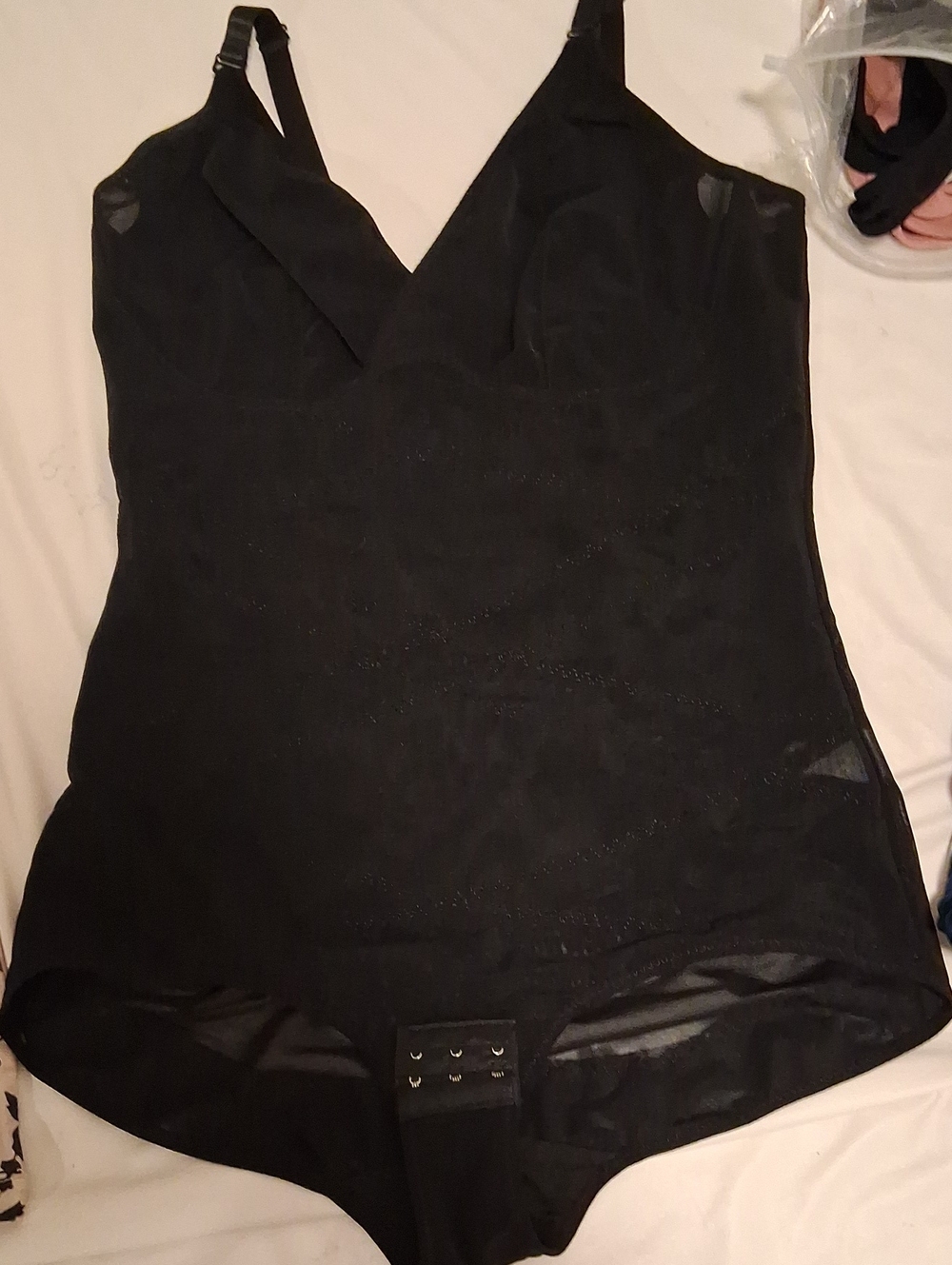 Sleek Black Women's Bodysuit Shapewear